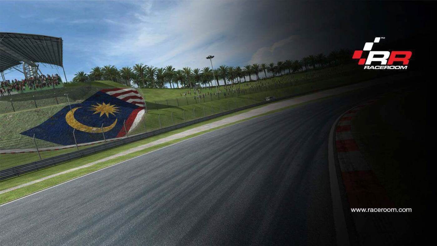 Sepang International Circuit rendered in RaceRoom